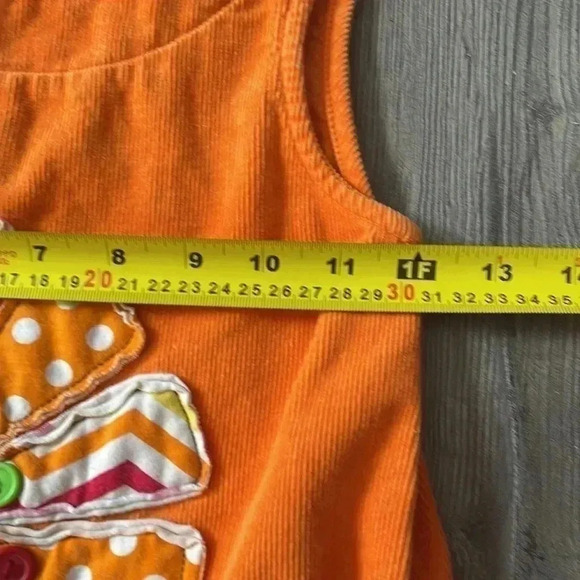 ❤️2/$30❤️Vintage Jessica Ann Handmade Girls Fall Dress- us  6 - Picture 2 of 6